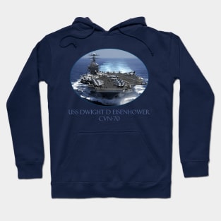 USS Dwight D Eisenhower CVN-70 Hoodie